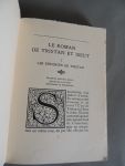 Bédier, Joseph - Le roman de Tristan et Iseut. 440° edition. Ouvrage couronné per l'Académie Française. Broche originale