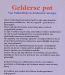 RUITER, FLIP DE (culinaire realisatie) - Gelderse pot - Van balkenbrij en Arnhemse meisjes - Gelderse gerechten en wetenswaardigheden