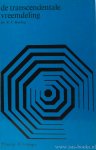 BEERLING, R.F. - De transcendentale vreemdeling. Een studie over Husserl, fenomenologie en sociale wetenschappen.