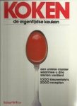 Poel, Gemma van der (vert) - Koken de eigentijdse keuken - een unieke manier waarmee u drie sterren verdient 1000 kleurenfoto's 2000 recepten