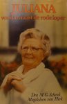 M.G. Schenk - Juliana vorstin naast de rode loper