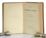 Lapparent, Albert de. - Leçons de géographie physique. Deuxieme edition, revue et augmentee.