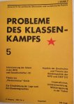 Christof Mocklinghoff - Problemen des klassenkampfs