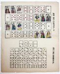  - Centsprent: Jeu de Cartes / Jeu de Domino. N. 60.