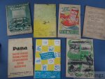 Div. aut. / Victor Plancke - Liebig - Toselli - Pana . - Lot van 8 kookboekjes / receptenboekjes. Nieuw kookboek bevattende de meest gebruikbare kook- en bereidingsvoorschriften voor de burgerskeuken / Kleine handleiding over wellevendheid en recepten voor feestdagen / Lente- en Zomerrecepten / Tant...