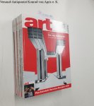 Diverse Autoren: - Art. Das Kunstmagazin. Konvolut aus 12 Heften aus dem Jahr 2006