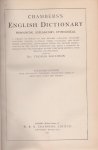 Davidson, Thomas (Ed.) - Chambers's English Dictionary - Pronouncing, Explanatory, Etymological [...] with helpful Illustrations - Enlarged Edition with Supplement containing thrity-nine pages of additional Words and Phrases