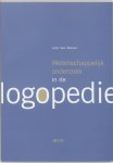 J. van Borsel - Wetenschappelijk onderzoek in de logopedie