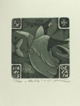 Kens, Andriy. - Exlibris voor Geerth van der Zee 'Malta'. Kens, Andriy. - Exlibris voor Geerth van der Zee 'Malta'.