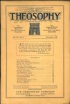  - Theosophy, a magazine devoted to the path. Vol. XI(1926-1927)