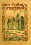 REDACTIE  O.C.J - Ons College-Jaarboek 1924 - 1925