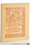 Meyer / Bern, Dr. Wilhelm Jos. - Die Französischen Drucker- und Verlegerzeichen des XV. Jahrhunderts.