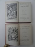 Carroll, Lewis. - Alice's adventures in Wonderland/ Through the looking glass and what Alice found there. 2 vols.