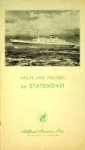 Holland-America Line - Facts and Figures s.s. Statendam