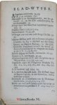 Hooght, Everhardus van der - De Leerwyse van de Huyshouding Gods In zyn Kerke t' allen tyden. Zijnde Een Naukeurige Overweeging, van Alle de Verschillen, welke in de Gemeynten zyn verspreyd, door het verwerpen van de Beproefde Tweederley, en door het invoeren van de Dried...