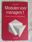 Verbaan, Dirk - Modulen voor managers 1, Human resources management