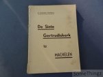 Panneels, Edmond - De Sinte Gertrudiskerk te Machelen.