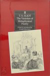 T.S. Eliot 214642, Ronald Schuchard 271038 - The Varieties of Metaphysical Poetry