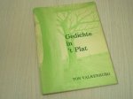 Valkenburg, Ton - Gedichte in 't Plat
