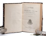 Code - Belgique: - Code des contributions directes, douanes & accises de la Belgique, en vigueur au 1er janvier 1871. Seconde edition. Code - Belgique: - Code des contributions directes, douanes & accises de la Belgique, en vigueur au 1er janvier 1871. Seconde edition.