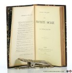 Fouillée, Alfred. - La propriété sociale et la démocratie. Deuxième edition.