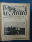 Berg, Antoine van den Berg (red.). - Ons Zeeland, geïllustreerd weekblad. Complete, ingebonden, vierde jaargang (52 nummers).