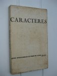 Durocher, Bruno (ed.) - Caractères. Revue internationale de poésie et d'idées. nrs. 32-33.