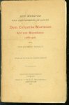 Thibaut, Raymond (Dom) - Een meester van het geestelijk leven, Dom Columba Marmion, abt van Maredsous (1858-1923)