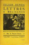 BENDA, J. - Lettres à Mélisande.