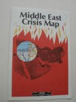 kaart. map. - Middle east crisis map.