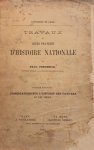 FREDERICQ Paul - Travaux de Cours Pratique d'Histoire Nationale. Premier fascicule: Dissertations sur l'histoire des Pays-Bas au XVIe siècle.