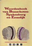 M. Nagel, M.W. Hartog - Woordenboek van Bunschoten-Spakenburg en Eemdijk M. Nagel, M.W. Hartog - Woordenboek van Bunschoten-Spakenburg en Eemdijk