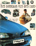 Albertini, Jean-Marie (redactie) - Het Ontstaan van een Auto (Renault Megane), Beslissen, ontwerpen, produceren en verkopen van een nieuw model, 64 pag. hardcover, gave staat