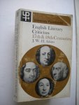 Atkins, J.W.H. - English Literary Criticism. 17th & 18th Centuries