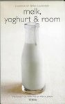 Laurendon , Gillis . & Laurence Laurendon . [ ISBN 9789058975331 ] 4419 - Melk, Yoghurt en Room . (  Het gezegde 'melk is goed voor elk' is een goed excuus om onbeperkt te smullen. Maak met gezonde en alledaagse melkproducten - melk, room, kwark, yoghurt - zowel traditionele als verrassende gerechten. De recepten in dit -