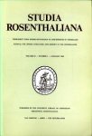  - Studia Rosenthaliana, Volume II- number 1 and 2 (1968), Tijdschrift voor Joodse wetenschap en geschiedenis in Nederland. Journal for Jewish Literature and History in the Netherlands