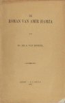 Ronkel, Ph.S. van. - De Roman van Amir Hamza. Ronkel, Ph.S. van. - De Roman van Amir Hamza.
