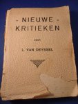 Deyssel, L. van - Nieuwe kritieken
