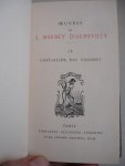 D'Aurevilly, J.B.. - Oeuvres de J. Barbey D'Aurevilly. Le chevalier des touches.