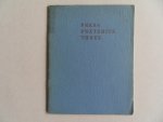 Wulling, Emerson G. [ inleiding ] - Press Preterite Three. [ 208 copies only ].