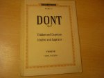 Dont; Jacob (1815-1888) - 24 Etüden und Capricen op. 35 für Violine solo (Carl Flesch)