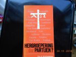 Drs G Puchinger - Hergroepering der partijen Drs G Puchinger - Hergroepering der partijen