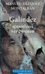 Manuel Montalbán Vázquez 288007, Saskia Otter 66354 - Galíndez, spoorloos verdwenen roman