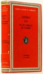 CICERO, MARCUS TULLIUS - De re publica. De legibus. With an English translation by C.W. Keyes.