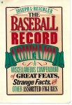 Reichler, Joseph L. - The baseball record companion -A miscellaneous compendium of great feats, strange facts, and other assorted figures