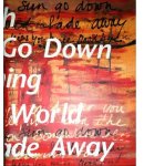 sandy wenderhold - As I watch the sun go down watching the world fade away