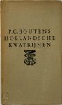 P. C. Boutens - Honderd Hollandsche kwatrijnen