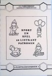 Vandenhorst, J.J. - Sport en spel: 10 lintkant patronen - kantklospatronen