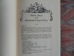 Goodrich, Nathaniel L. (presented by). - Marine Atlases in the Dartmouth College Library. - A descriptive list.