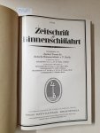 Verlag Mier & Glasemann: - Zeitschrift für Binnen-Schiffahrt 1937 :